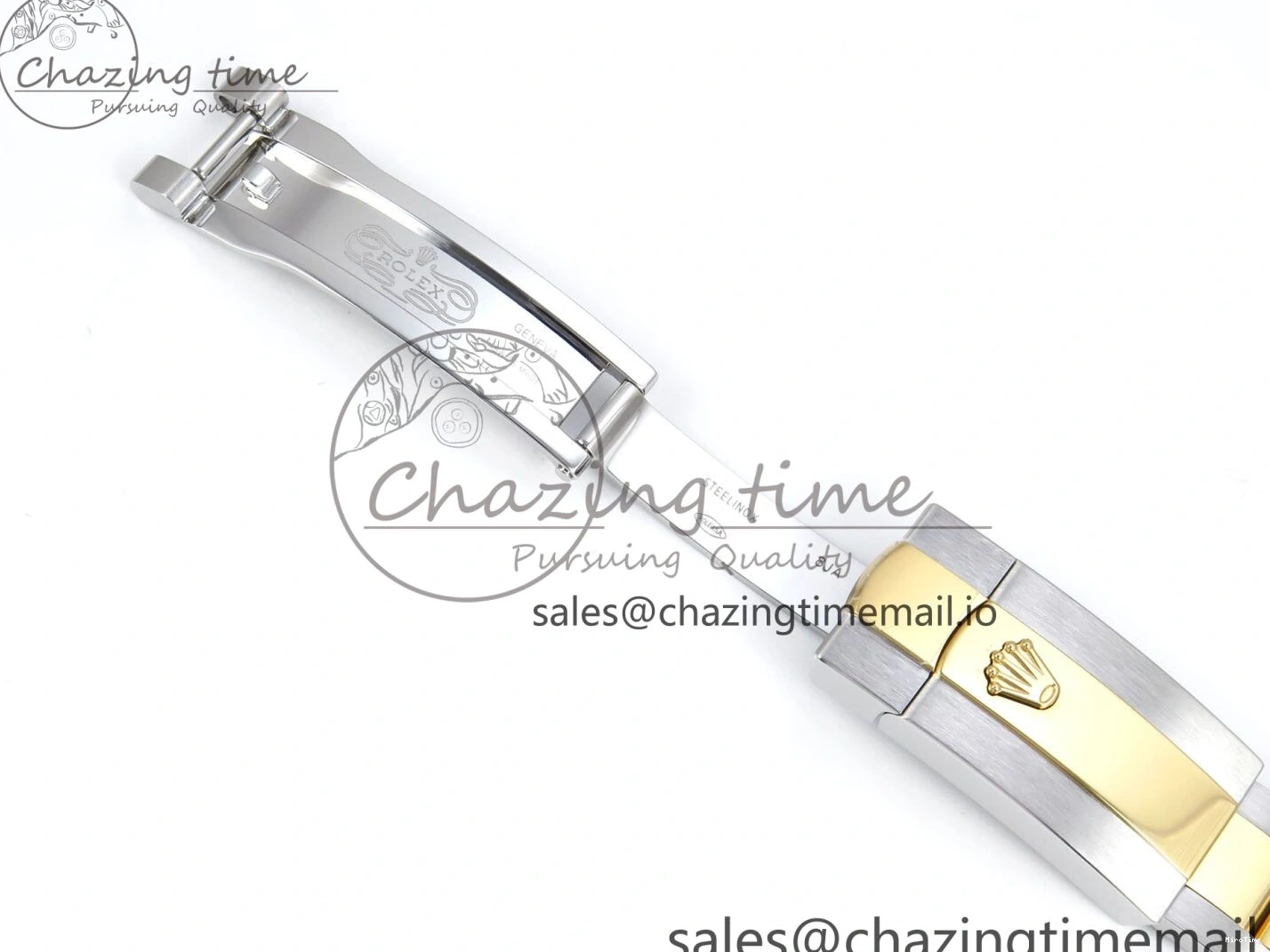 MiroTime 0317 DateJust 31 278383RBR ARF 1:1 Best Edition 904L Steel White Roman Dial Diamonds Bezel on SS YG Oyster Bracelet ETA Cozy 400